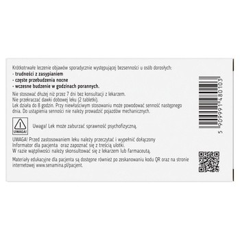Senamina, 12,5 mg, tabletki powlekane, 14 szt.