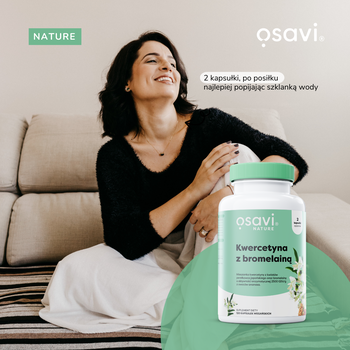 Osavi Kwercetyna z bromelainą, kapsułki twarde, 60 szt.