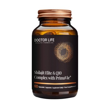 Doctor Life Shilajit Elite & Q10, kapsułki, 60 szt.