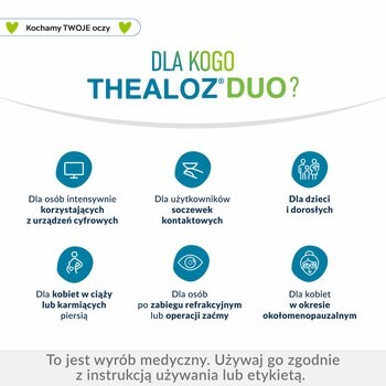 Thealoz Duo, krople do oczu, 10 ml