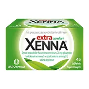 Xenna Extra Comfort, tabletki dojelitowe, 45 szt.