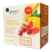 Aliness Witamina C 1000 mg Plus, saszetki z proszkiem, 30 szt.