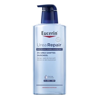 Eucerin UreaRepair, łagodny żel do mycia z 5% mocznikiem, 400 ml