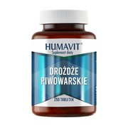Humavit Drożdże Piwowarskie, tabletki, 250 szt.