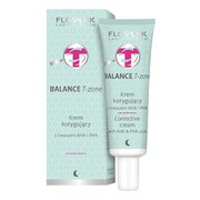 Flos-Lek Laboratorium, Balance T-zone, krem korygujący z kwasami AHA i PHA, 50 ml