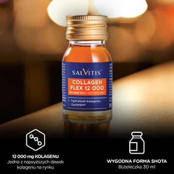 Salvitis Collagen Flex 12000, płyn, 30 ml