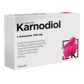 Karnodiol, kapsułki twarde, 30 szt.
