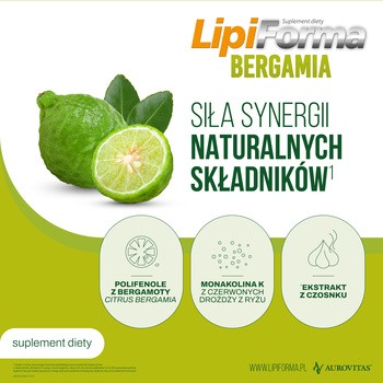 LipiForma Bergamia, kapsułki, 30 szt.