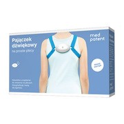 Pajączek dźwiękowy na proste plecy, kolor czarny, rozmiar uniwersalny, 1 szt.