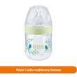 Nuk Nature Sense, butelka do karmienia ze smoczkiem silikonowym, 150 ml