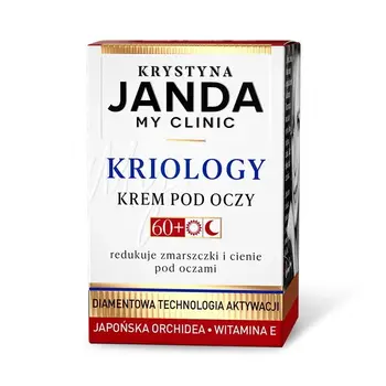 Janda My Clinic Kriology, krem pod oczy 60+, 15 ml