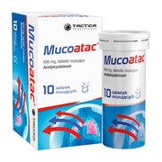 Mucoatac, 600 mg, tabletki musujące, 10 szt.