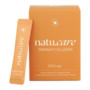 Natu.Care Premium Collagen 5000 mg, proszek w saszetkach, smak mango - marakuja, 30 szt.