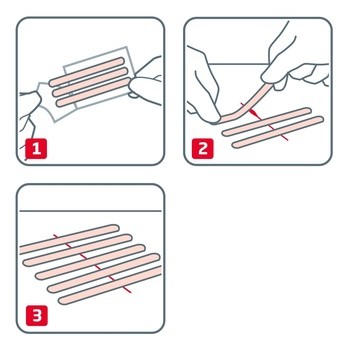 Leukoplast Leucosan Strip, paski do zamykania ran, 9 szt.