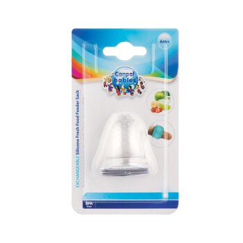 Canpol Babies, wymienna siateczka do podawania musu i owoców, 1 szt.