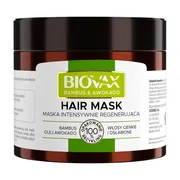 Biovax Bambus & Olej Avocado, intensywnie regenerująca maseczka do włosów, 250 ml