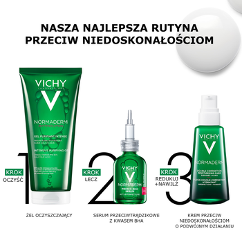 Vichy Normaderm Phytosolution, żel głęboko oczyszczający, 200 ml
