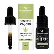 Pozytywne Konopie, olejek konopny CBD 5%, 10 ml