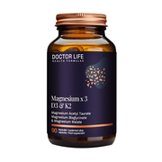 Doctor Life Magnesium x 3 D3&K2, kapsułki, 90 szt.