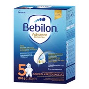 Bebilon Advance Pronutra 5, Junior, formuła na bazie mleka dla przedszkolaka, proszek, 1000 g (2 x 500 g)