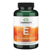 Swanson Witamina E 400IU, kapsułki żelowe, 250 szt.