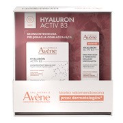 Zestaw Avene Eau Thermale Hyaluron Activ B3, multiintensywny krem na noc, 40 ml  + krem pod oczy o potrójnym działaniu korygującym, 15 ml