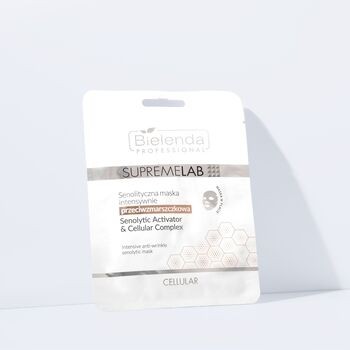 Bielenda Professional Supremelab, senolityczna maska intensywnie przeciwzmarszczkowa, 1 szt.