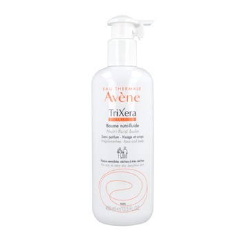 Avene Eau Thermale Trixera Nutri-Fluid, balsam do twarzy i ciała, bezzapachowy, 400 ml