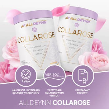 Allnutrition, ALLDEYNN CollaRose orange, proszek, 300 g
