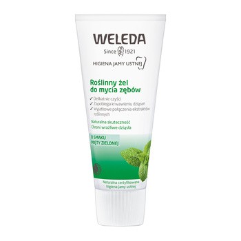 Weleda, roślinny żel do mycia zębów, 75 ml