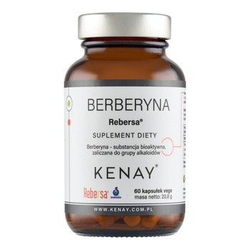 KENAY Berberyna Rebersa, kapsułki,  60 szt.