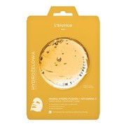 L`Biotica PGA Hydro Fusion + Witamina C, hydrożelowa maska do twarzy z witaminą C, 1 szt.
