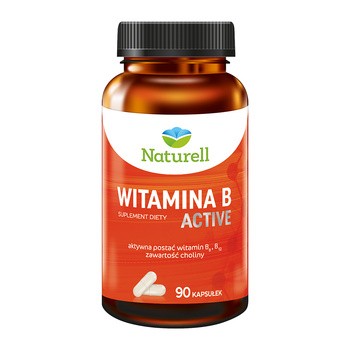 Naturell Witamina B Active, kapsułki, 90 szt.