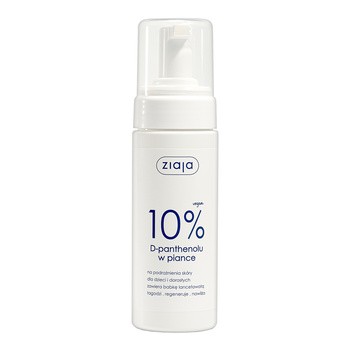 Ziaja, 10% D-panthenolu w piance, 150 ml