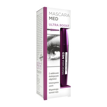 Mascara Med Ultra Boost, ultra-objętość rzęs, 10 ml