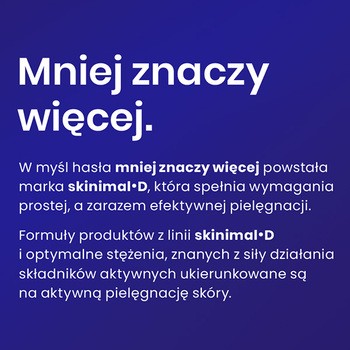Skinimal D, skoncentrowany krem seboregulujący, 50 ml