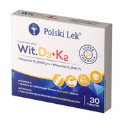 Polski Lek Wit.D3 + K2, tabletki, 30 szt.
