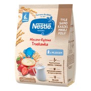 Nestle, kaszka mleczno-ryżowa, truskawka, 6 m+, 230 g