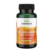 Swanson D-Limonene Orange Peel Extract, kapsułki, 60 szt.