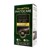 Herbal Time Phytocare, farba do włosów 5NA, ice brown, 130 ml