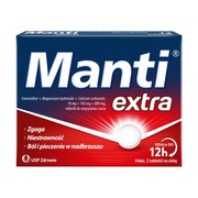 Manti Extra, tabletki do rozgryzania i żucia, 12 szt.