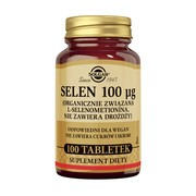 Solgar Selen, 100 µg, tabletki, 100 szt.