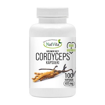 NatVita Cordyceps, kapsułki, 100 szt.