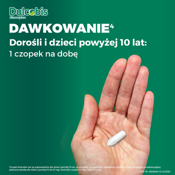 Dulcobis, 10 mg, czopki, 10 szt.