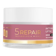 AA Technologia Wieku 5 Repair 50+, aktywny lifting krem na noc regenerująco-rozświetlający, 50 ml