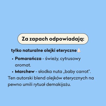 Mydlarnia 4 Szpaki Marchew i Pomarańcza, olejek myjący do twarzy, 100 ml