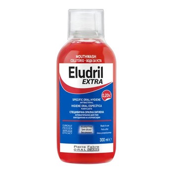 Eludril Extra, płyn do płukania jamy ustnej, 300 ml