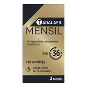 Tadalafil Mensil, 10 mg, tabletki powlekane, 2 szt.