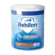Bebilon, Bez Laktozy, mleko początkowe od urodzenia, proszek, 400 g