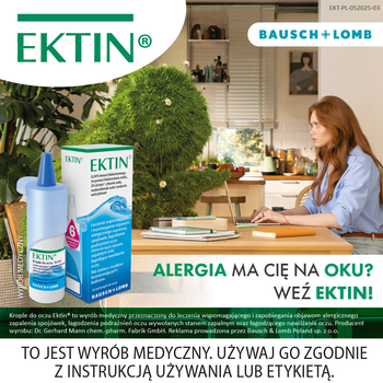Ektin, krople do oczu, 10 ml